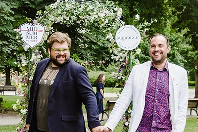 Kristijonas Bartosevičius ir Jogaila Morkūnas / Dainiaus Putino nuotr.