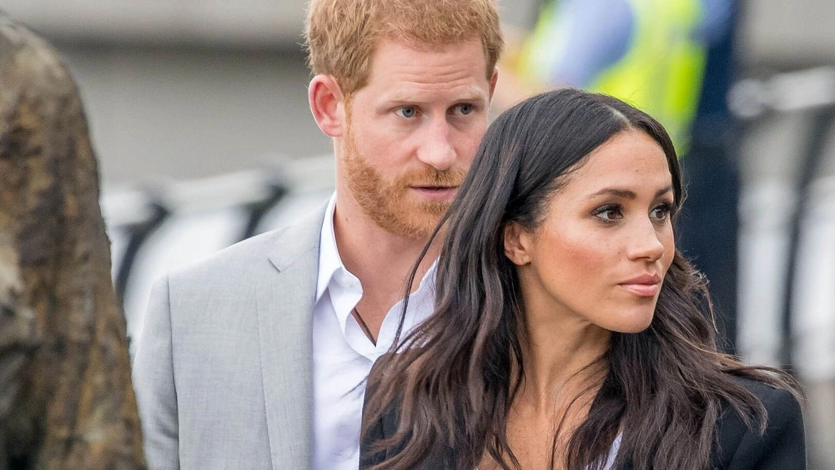 Princas Harry su žmona Meghan