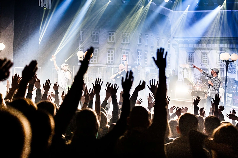 Akimirka iš „G&G Sindikato“ koncerto