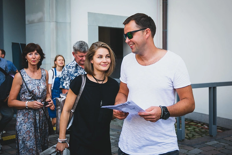 Donatas Paulauskas su drauge