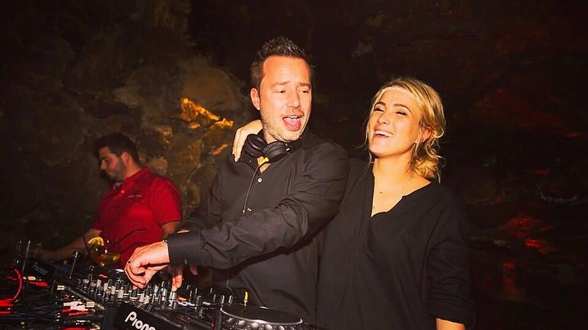Sander Van Doorn su žmona Marjolein