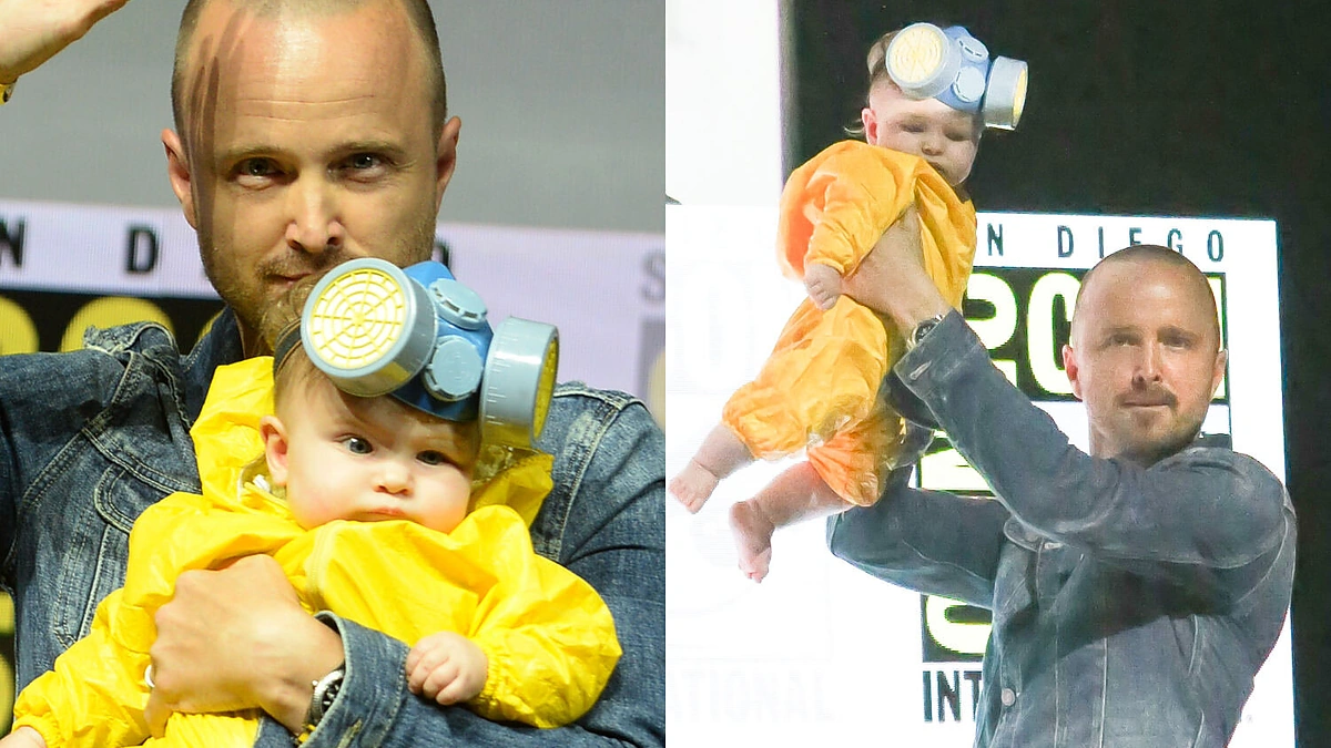 Aaronas Paulas su dukra Anabelle