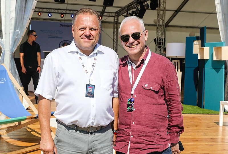 Rolandas Dovidaitis ir Samoilas Kacas