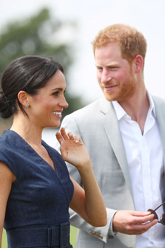 Sasekso hercogienė Meghan ir princas Harry