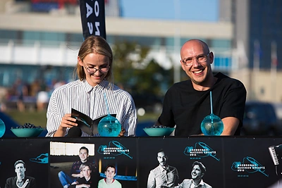 Martyno Levickio neįprasto koncerto akimirkos