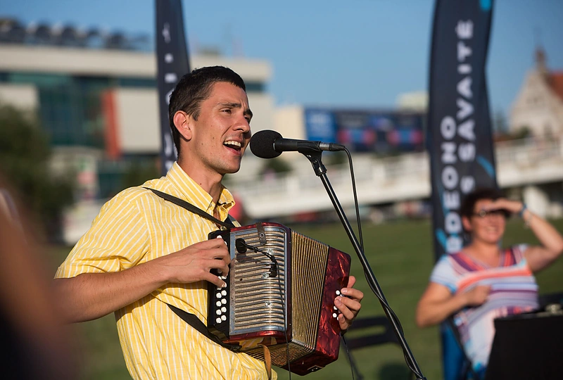 Martyno Levickio neįprasto koncerto akimirkos