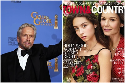 Michaelo Douglaso dukra vaikystėje manė, kad jos tėtis – blynų kepėjas