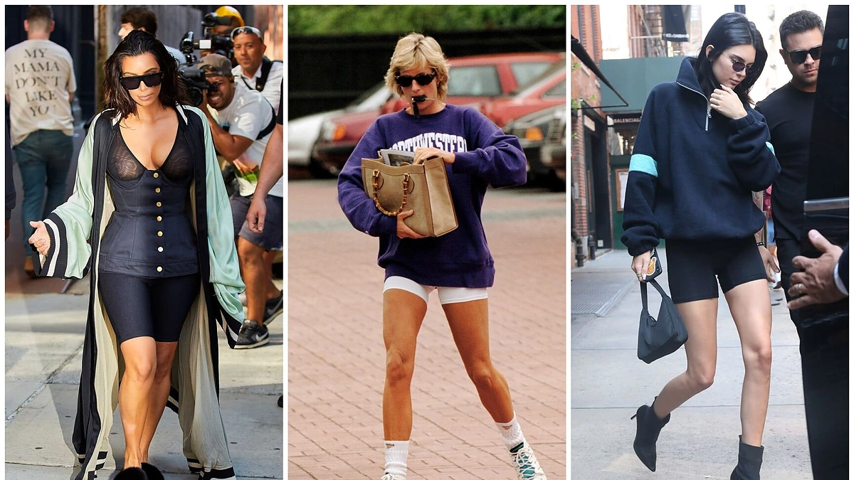 Dviratininko šortų tendencija