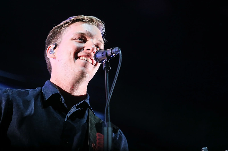 George'o Ezra koncerto akimirkos / Eriko Ovčarenko / BNS nuotr.