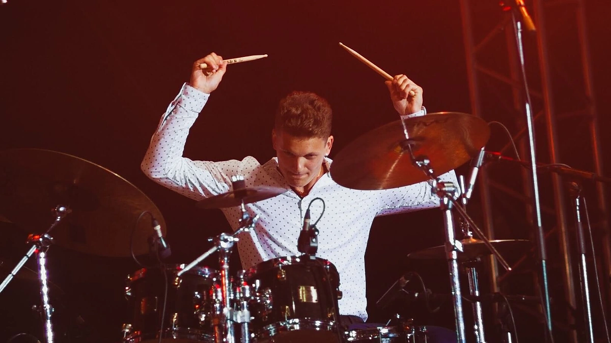 Būgnininkas Kasparas Petkus