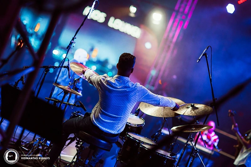 Būgnininkas Kasparas Petkus