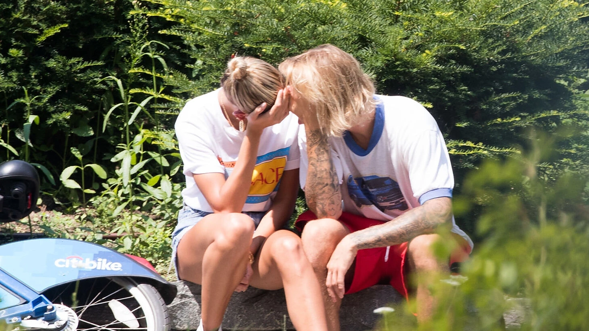 Justinas Bieberis ir Hailey Baldwin