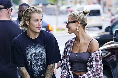 Justinas Bieberis ir Hailey Baldwin
