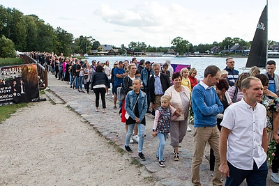 Monikos Linkytės koncerto akimirka