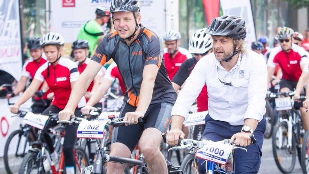 Vilniuje 9-ąjį kartą surengtas „Velomaratonas“
