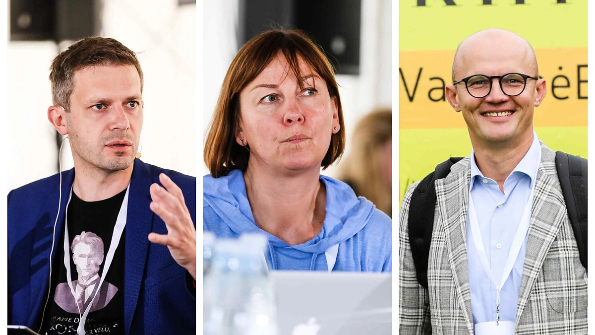Andrius Tapinas, Rita Miliūtė ir Edmundas Jakilaitis