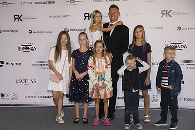 Rimanto Kaukėno labdaros vakaro svečiai