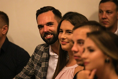 Mariaus Žaliūko ir Noros Sudarytės vestuvių akimirka