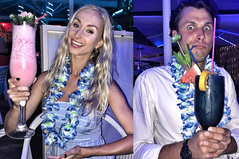 Kristinos Tarasevičiūtės ir Martyno Vaidoto atostogos Ispanijoje