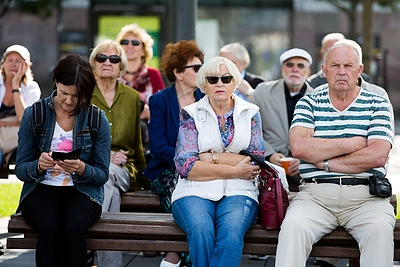LRT pradėjo 100 valandų truksiančią transliaciją iš Lukiškių aikštės