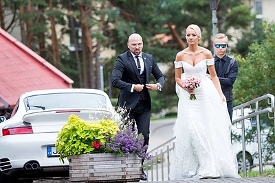 Rūtos Elžbietos Mazurevičiūtės ir Manto Pitkausko vestuvės / Luko Balandžio / 15min nuotr.