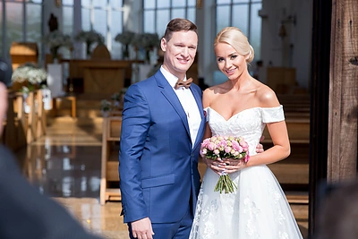 Rūtos Elžbietos Mazurevičiūtės ir Manto Pitkausko vestuvės / Luko Balandžio / 15min nuotr.