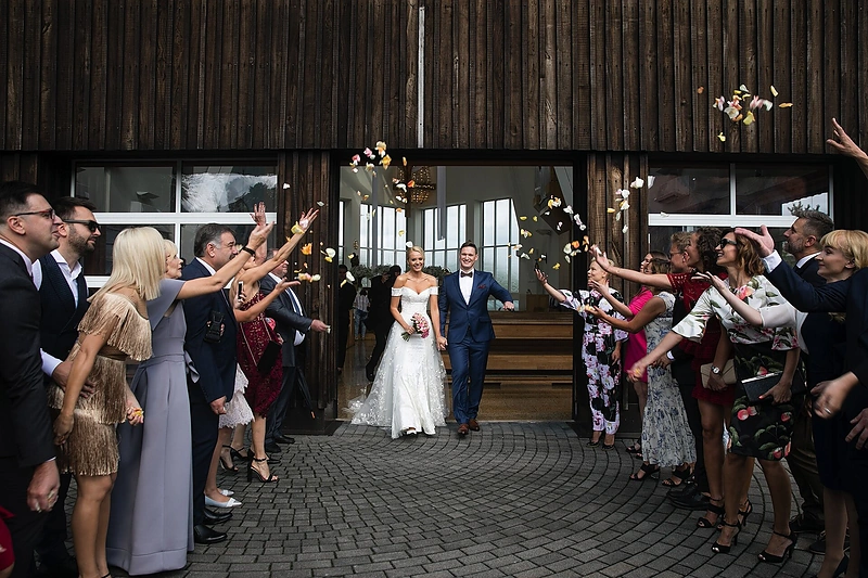 Rūtos Elžbietos Mazurevičiūtės ir Manto Pitkausko vestuvių akimirka