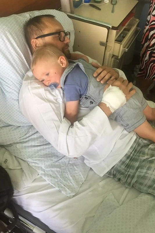 Žanas Maslauskas Ligoninėje