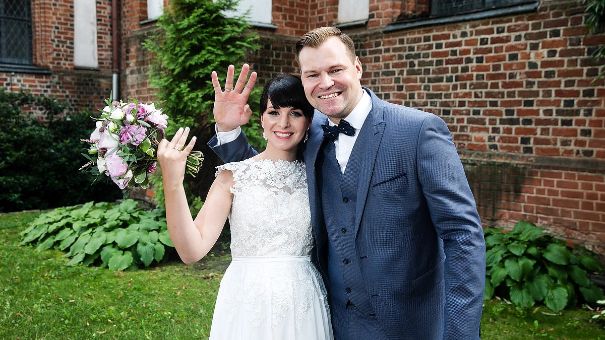 Vytauto Jagelavičiaus ir Vaidos Miškinytės šventės akimirka