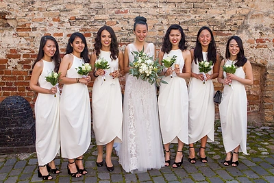 Gatvės menininkas Ernestas Zacharevičius vedė mylimąją Sheeną Liam