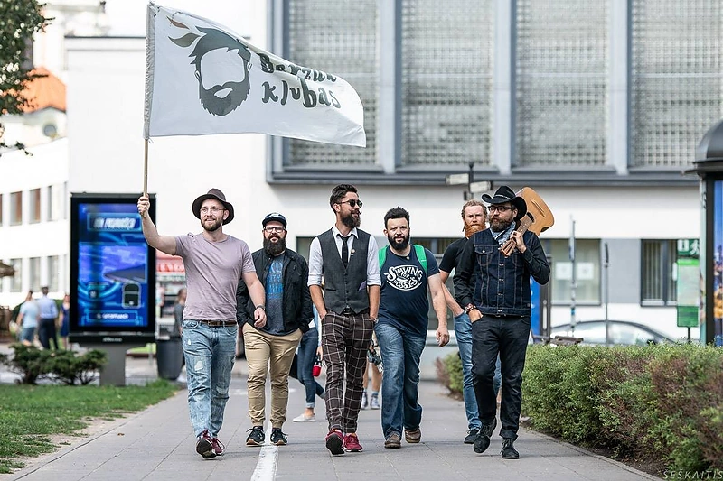 Lietuvos barzdočiai mini pasaulinę barzdų dieną