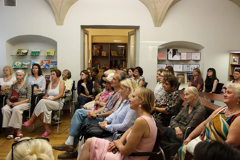 Literatūrinių renginių ciklo „Su knyga per literatūrinę Europą: pėdsakai Vilniuje” akimirka
