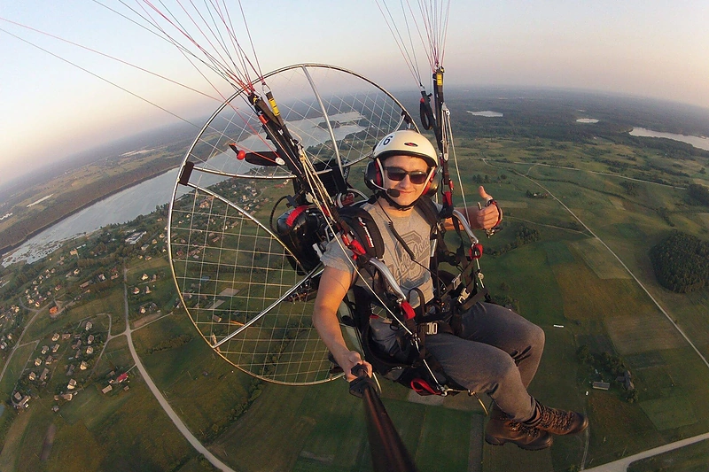 „Trispalvė kosmose“ projekto narys Ernestas Kalabuckas
