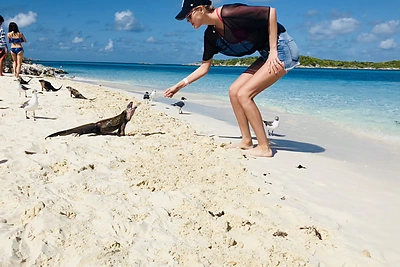 Deimantės Guobytės ir Luko Baranausko medaus mėnesio akimirkos