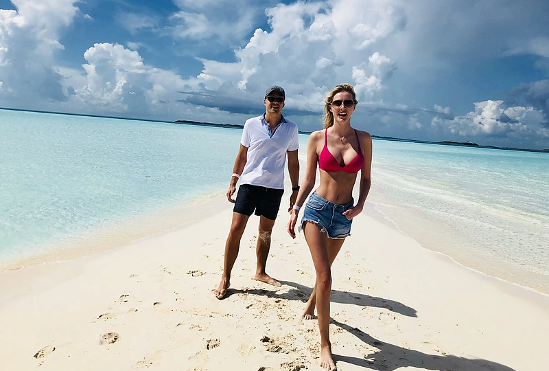 Deimantės Guobytės ir Luko Baranausko medaus mėnesio akimirkos