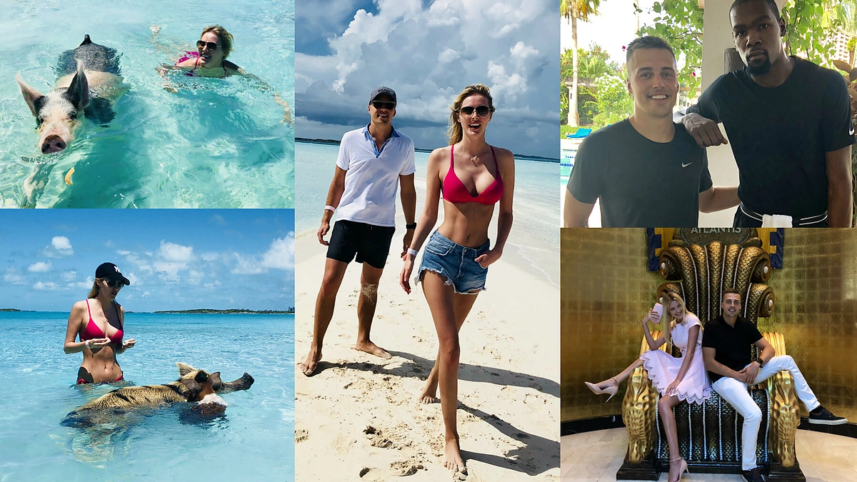 Deimantės Guobytės ir Luko Baranausko medaus mėnuo