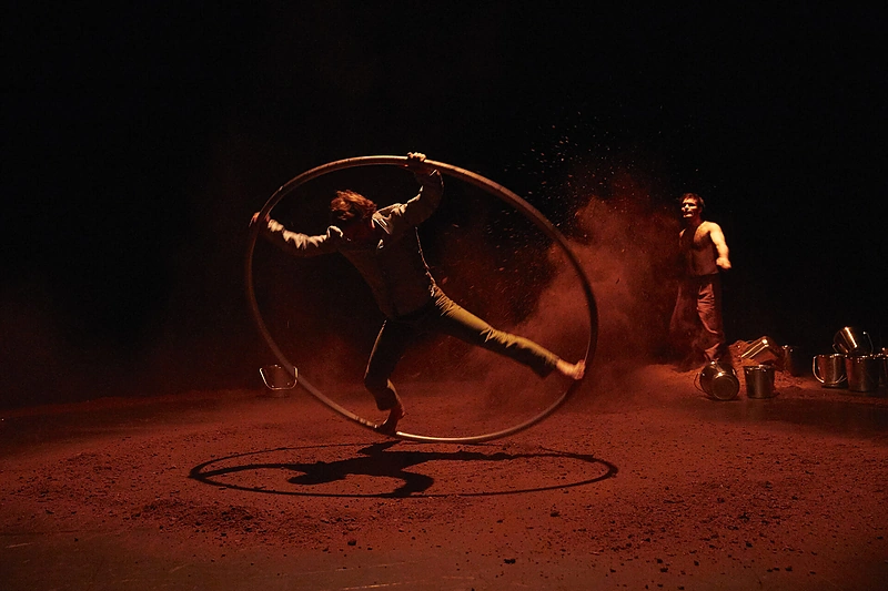 Akimirkos iš jau prasidėjusio „Naujojo cirko savaitgalio'18“