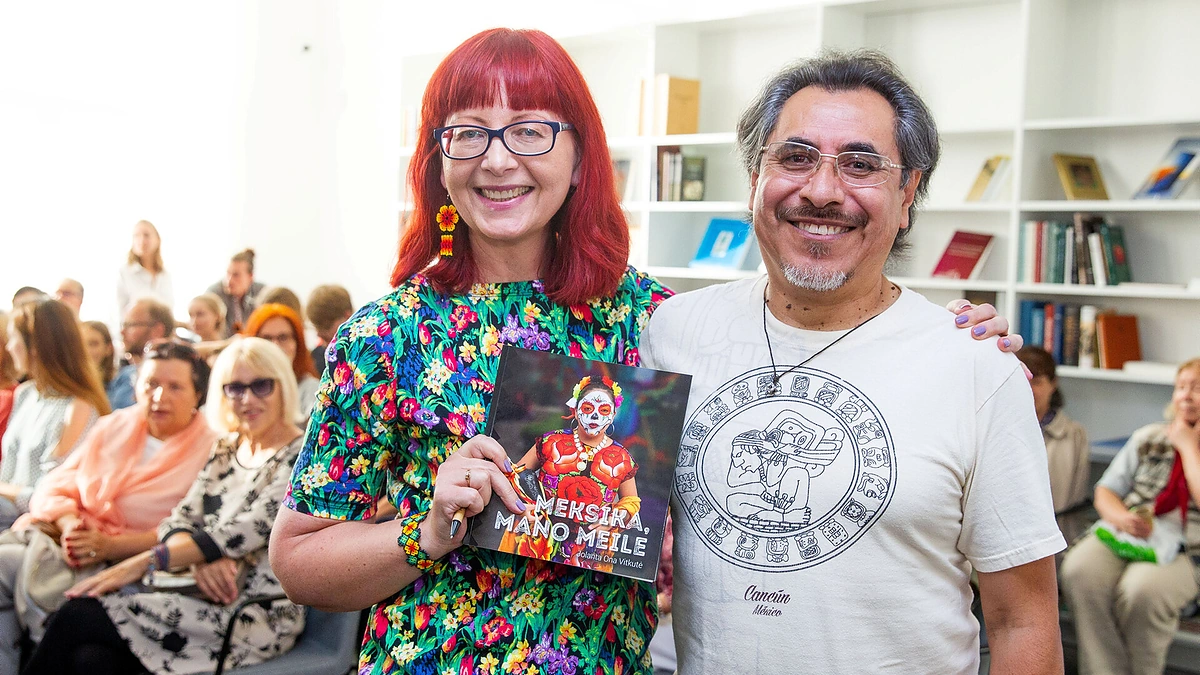 Jolanta Ona Vitkutė pristatė knygą „Meksika, mano meile“