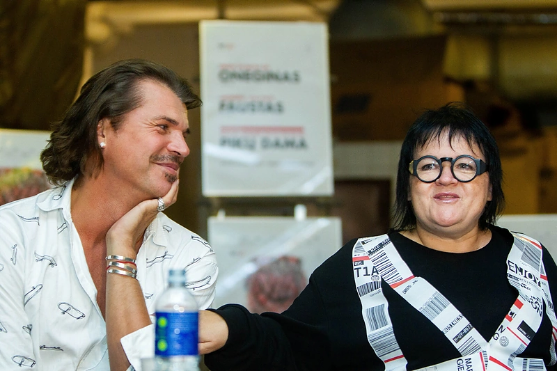 VCO spaudos konferenciją surengė rūsyje