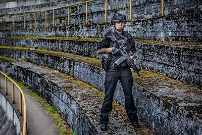 Simona Daumantienė. Vadovybės apsaugos departamentas. / Vidmanto Balkūno / 15min nuotr.