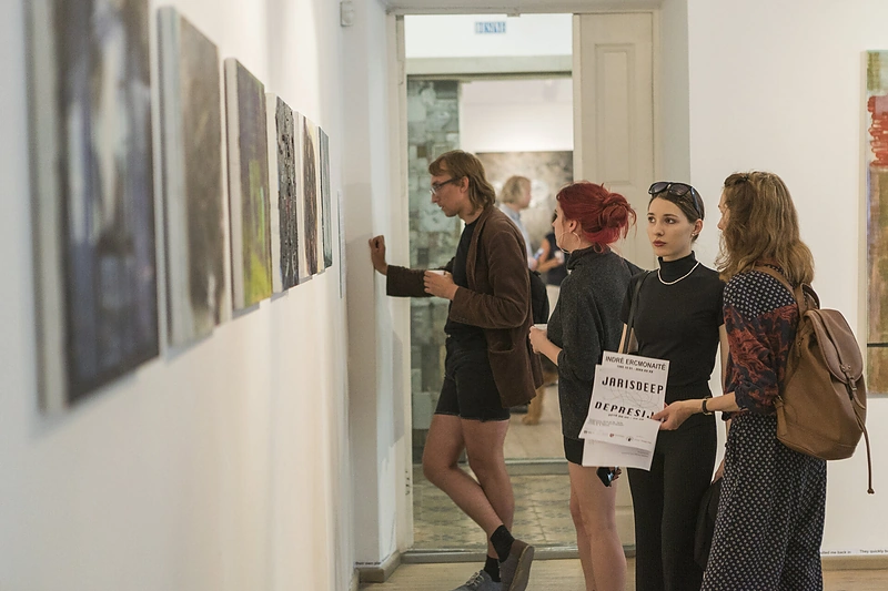 „Vilniaus galerijų savaitgalio“ akimirkos