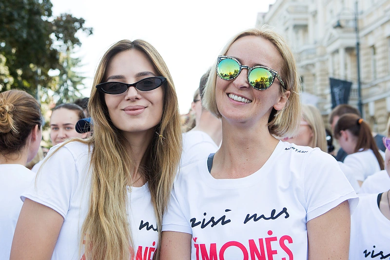 „Žmonės“ komanda dalyvavo „Danske Bank Vilniaus maratone“