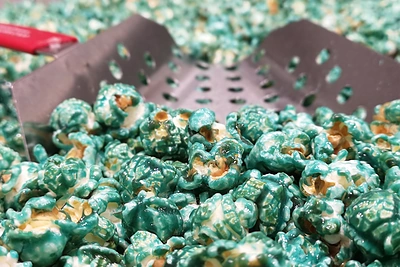 Laboratorijoje „Popcorn Lab” galėsite paragauti net 50 rūšių spragėsių