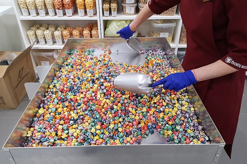 Laboratorijoje „Popcorn Lab” galėsite paragauti net 50 rūšių spragėsių