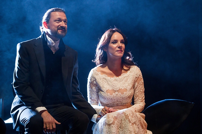 Aktorės Valdos Bičkutės ir poeto Mindaugo Valiuko vestuvių akimirkos