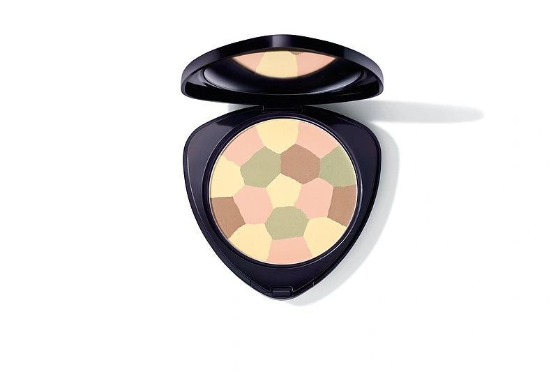 Atspalvį koreguojanti kompaktinė pudra