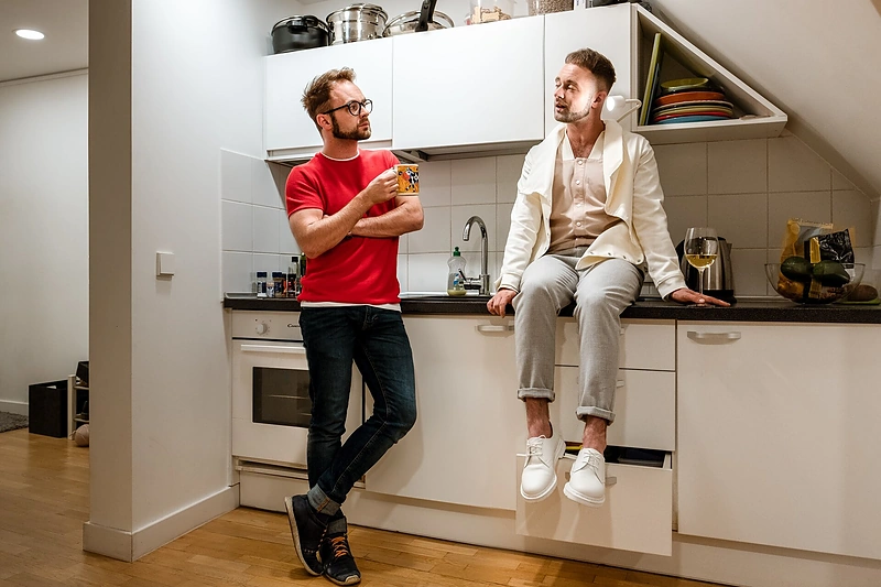 Dominykas Vaitiekūnas ir Vitalijus Špokaitis