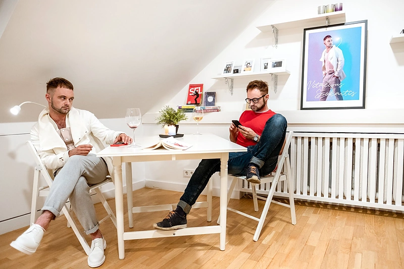 Dominykas Vaitiekūnas ir Vitalijus Špokaitis