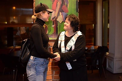 Klaipėdiečiai nepraleido išskirtinio susitikimo su režisiere Dalia Ibelhauptaite