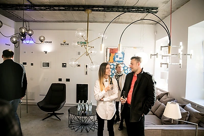 Eigirdo Scinsko parodos atidarymas Kaune